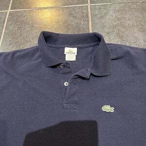 Lacoste navy polo